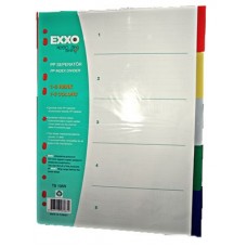 Separator plastic 5 culori EXXO